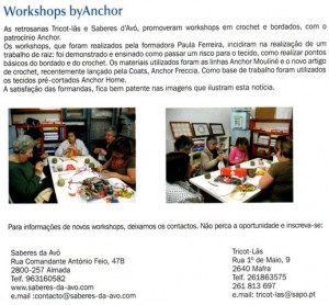 Workshops na Saberes da Avó